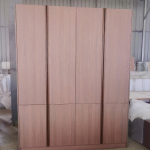Wood and board structure cabinet type